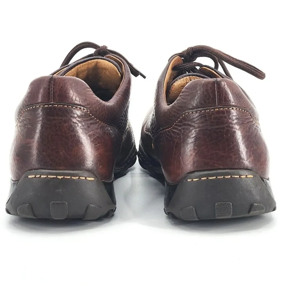 Vintage Born Tycoon Shoes Men's Size 11 Brown Full Grain Leather M6186 Oxford